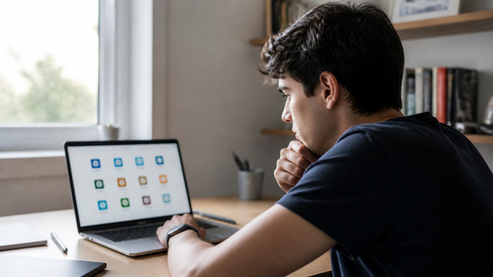 A newcomer learning the basics of streaming apps like BTV.